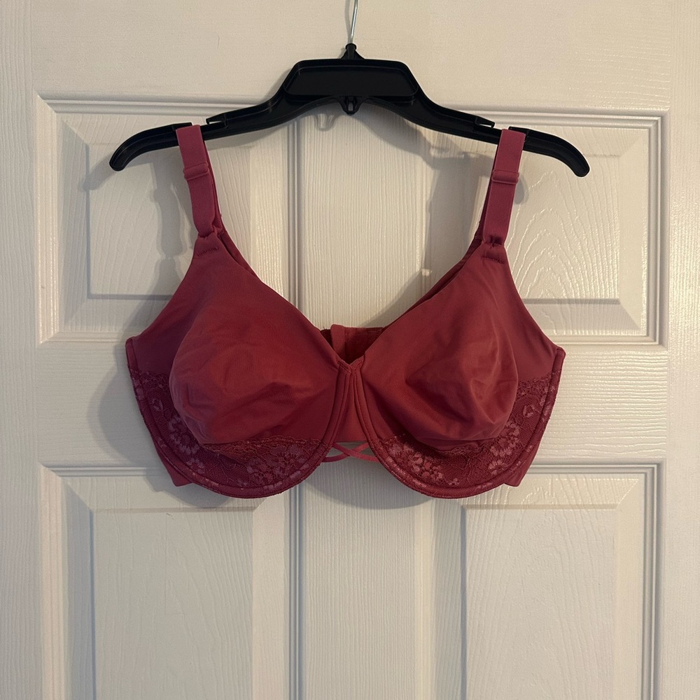 Vanity Fair Women's Bra - Deep Pink